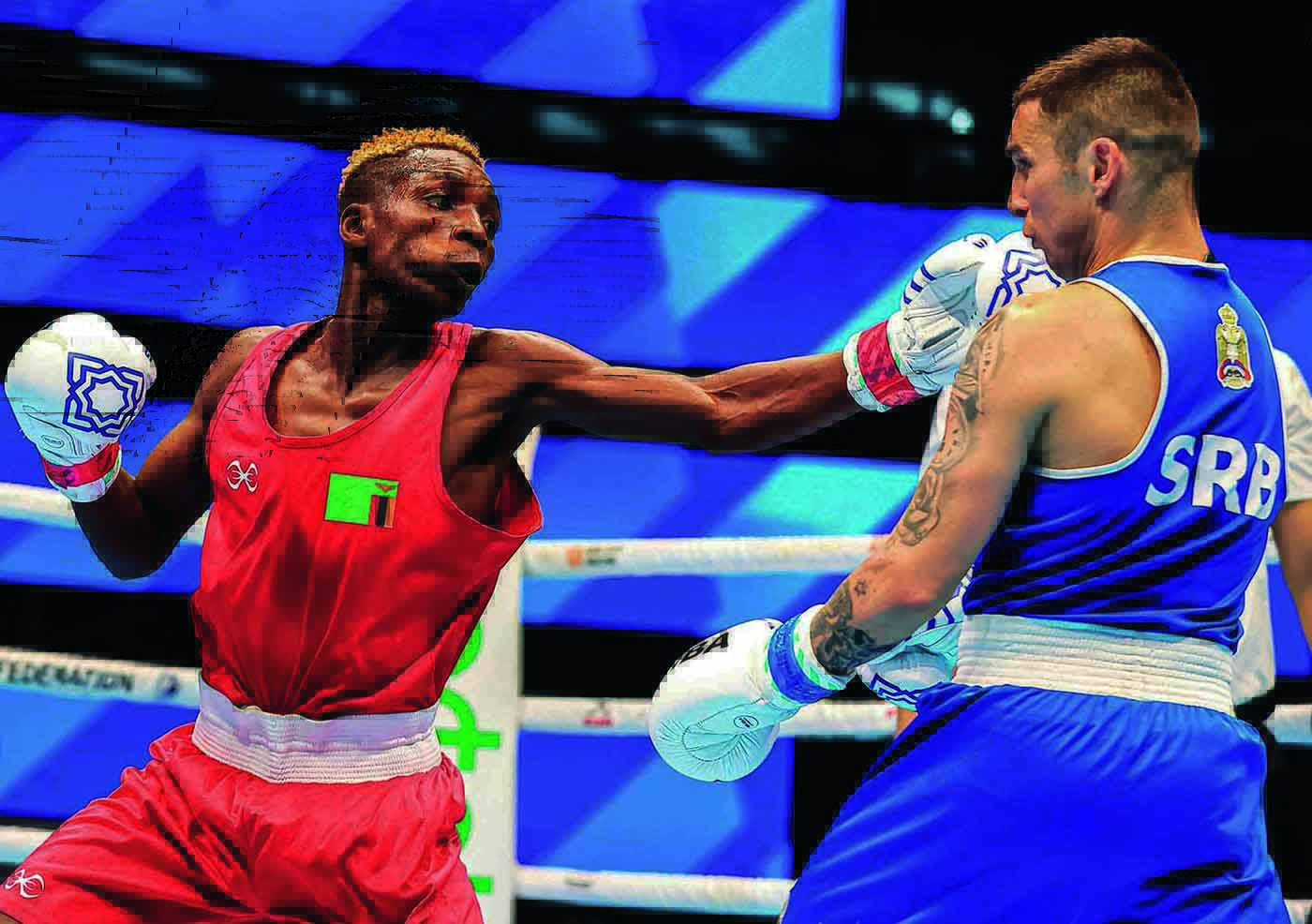 Zambian Patrick Chinyemba vs Masud Yusifzada